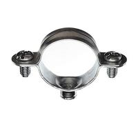 Ram - Collier Simple Métalliques Acier, 28mm, Argent, Boîte de 50