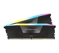 RAM - CORSAIR Vengeance RGB DDR5 - 32GB 2x16GB DIMM - 5200MHz - Unbuffered, 40-40-40-77, XMP 3.0, Black Heatspreader, RGB LED,