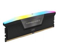 Corsair Kit mémoire DDR5 VENGEANCE RGB 32GB (2x16GB) 6200MT/s CL36 Noir Neuf