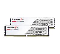 G.Skill Ripjaws S5 - Kit mémoire 32GB (2x16) DDR5-6000 CL30-40-40-96 blanc
