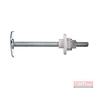 Ram - Fixation Lavabo Réglable Paroi Creuse avec Rondelles Excentrées, 8mm x 110mm