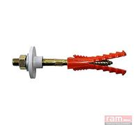 Ram - Fixations Wde pour Lavabo avec Rondelles, 10mm x 140mm