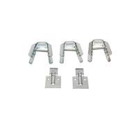 RAM - Kit de fixation facile - Kit de fixation universelle à visser pour radiateur en fonte -