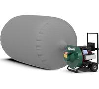 RAM Lot de 10 sacs isothermes très résistants pour aspirateur - Taille 1,8 x 1,2 m - Peut contenir 7,6 m³ - Sacs à poussière très bas - Tissu résistant 3.0
