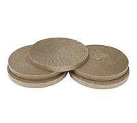 Ram® Lot de 5 griffoirs interactifs Double Face en Carton ondulé Haute densité pour Chat 26 cm