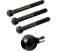 Ram Mount Handlebar M8, support à boule Noir Noir