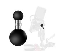 Ram Mount Moto Adaptateur de Balle à Double Tête 25 mm à 17 mm Arms de Montage à Double Boule Compatible avec RAM Dual Socket à Rotule Support GPS Moto Accessoire Velo (A)