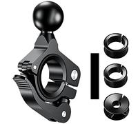 Ram Mount Moto Boule Support Telephone Scooter pour GPS Moto Tomtom 1" Pouces Accessoire Velo Support Telephone Moto Retroviseur Base de Support Montage à Bille pour Guidon (25 mm)