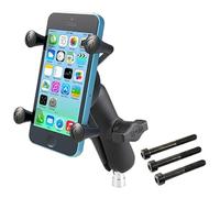 RAM Mount RAM-B-367-UN7U - Support pour téléphone Portable/Smartphone, Moto, Noir, Support Passif, Aluminium, Composite, Caoutchouc, Acier Inoxydable, X-Grip