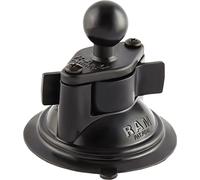 Ram Mount Twist-Lock, support de boule à ventouse Noir Noir