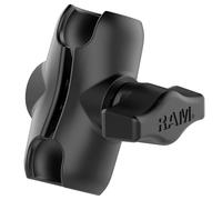 RAM Mounts – Bras à double rotule RAM-B-201U-A Taille B Mono pivot Noir