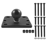 RAM Mounts Fixation de base pour moto + boule B 1''