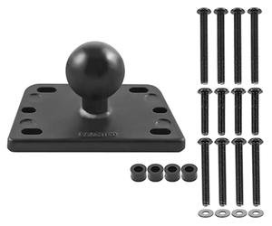 RAM Mounts Fixation de base pour moto + boule B 1''