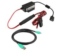 RAM MOUNTS GDS Modular Hardwired Car Charger with MUSB Cable, RAM-GDS-CHARGE-V7-MUSBU (Charger with MUSB Cable)