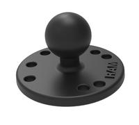 Ram Mounts Plaque GPS Ronde avec Boule RAM-B-202U avec Boule B Taille 1"