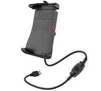 RAM MOUNTS Quick-Grip 15W Support de chargement sans fil étanche avec boule RAM-HOL-UN14WB-1