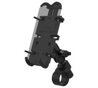 Ram Mounts Quick-Grip RAP-B-460-A-PD4U Support de téléphone XL avec base de guidon de vélo et moto, Noir