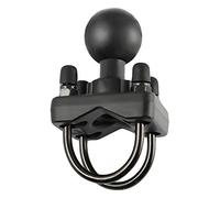 RAM Mounts Rail Base, 2 x U-Bolt, C-Size Double U-Bolt Ball Base for, RAM-235-1U (Double U-Bolt Ball Base for 1.25-1.5 Rails)