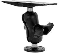 RAM Mounts RAM Mount W/ 3Inch X 11Inch Base SHRT Jam Nut, RAM-D-111U-C-MI1 (Base SHRT Jam Nut)