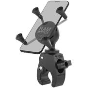 RAM Mounts RAM Mounts Support de téléphone X-Grip® Tough-claw pour vélo / scooter / moto Rotation à 360° Universel Petit Noir Noir
