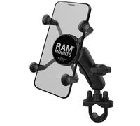 RAM Mounts RAM Mounts X-Grip® U-Bolt Support de téléphone vélo/moto/scooter Universel Petit Noir Noir