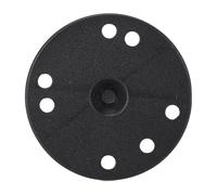 RAM Mounts, rotule de Fixation RAM de 3,8 cm, Support pour rotule, Plaque Ronde pour GPS, Base de Fixation à rotules, Support de Fixations à avec Trou, coupelle de Fixations, Plaque Ronde