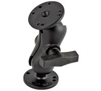 RAM Mounts S- RAM Kit, C-Size Universal Double Ball Mount, RAM-101U-B (Universal Double Ball Mount with Two Round Plates, 403.6 g, 133 mm)