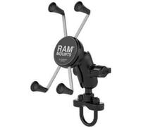 RAM Mounts Support pour guidon avec pince de fixation universelle X-Grip pour grands smartphones