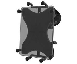 RAM-Mounts Support ventouse pour tablettes 10 pouces Support universel X-Grip, boule B