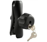 RAM Mounts UNPKD RAM DBL Socket Arm Steel Lock KNOB, RAM-201LSU (Steel Lock KNOB)