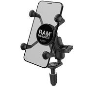 Ram Mounts Stem Mount Short Arm & X-grip Argenté