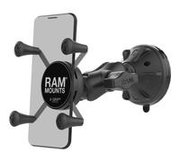 RAM Mounts UNPD RAM MNT W Short Arm Suction RAM X-Grip, RAP-B-166-2-A-UN7U (Suction RAM X-Grip)