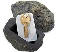 Ram-Pro Hide-a-Spare-Key Faux rocher - ressemble et ressemble à de la vraie pierre - Sans danger pour jardin ou cour, géocaching