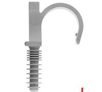 Ram - Ramclip Simple, 25mm, Gris, Seau de 5