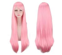 Ram Rem Re la vie dans un monde différent de zéro 80 cm de long droite rose bleu résistant à la chaleur cheveux synthétiques Cosplay + perruque gratuite casquette Ram