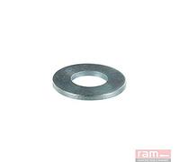 Ram - Rondelle en Acier Zingué, Épaisseur 2.0mm, 10mm x 30mm, Gris, Boîte Carton de 100