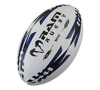 Ram Rugby Mini Ballon de Rugby - rempli d'air (Bleu) ou Doux (Rouge) - Taille 1 (15 cm)
