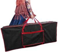 Ram® Sac de Rangement en Tissu pour Sapin de Noël Noir jusqu'à 2,7 m