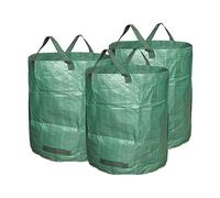 Ram® Sacs à déchets de jardin très résistants - 272 litres - 3 sacs - Poignées industrielles et tissu - Sacs à déchets verts - Réutilisables
