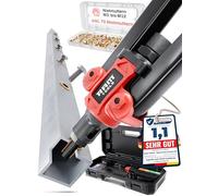 RAM TOOLS® Pince à écrou à riveter, Outillage Riveteuse Jeu de Pince, avec 70 écrous à riveter, avec trous/tableau des tailles, mandrins en M3, M4, M5, M6, M8, M10, M12, avec boîte d'écrous à riveter