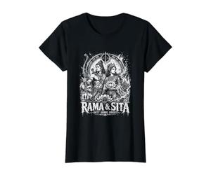 Rama et Sita Duty Brûlent Une Brillante épopée du Ramayana T-Shirt Graphique avec Valeur