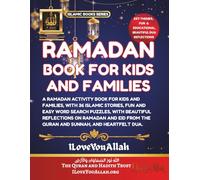 Ramadan Book for Kids and Families: A Ramadan activity book for kids and families, with 36 Fun and easy islamic word search Puzzles with beautiful ... from the Quran and Sunnah, and heartfelt Dua.