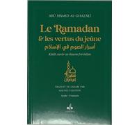 Ramadan et les vertus du jeune, Noir Edition bilingue français-arabe - Muhammad Ibn Muhammad Abu Hamid L'imam Al-Ghazali - Albouraq - broché - Livre