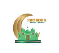 Ramadan Journal & Planner: 30 Days Prayer, Fasting, Gratitude And Kindness, Daily Schedule With Journaling, Daily Schedule, Quran Tracker And Reading, Prayer Times, And More
