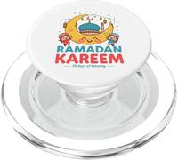 Ramadan Kareem Enfants Mignon Croissant de Lune Enfants Musulmans PopSockets PopGrip pour MagSafe