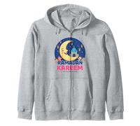 Ramadan Kareem Enfants Mignon Croissant de Lune Enfants Musulmans Sweat à Capuche