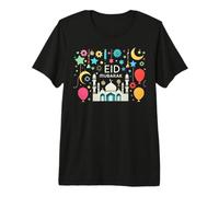 Ramadan Kareem Musulmans Bismillah Eid Mubarak Célébrez 2026 T-Shirt Haut de Gamme