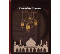 Ramadan Planner and Journal: Islamic Daily Prayer, Du'a, and Fasting Tracker with Quran Verse Reflection | Elegant Rose Gold Mosque & Lantern Design