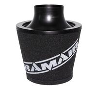 Ramair Filters Js-090-bk Grande universel filtre à air avec tour de cou en alliage, Noir, 90 mm