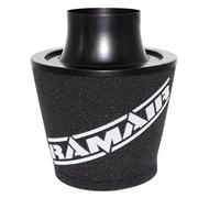 Ramair Filters Js-109-bk Grande universel filtre à air avec tour de cou en alliage, Noir, 100 mm
